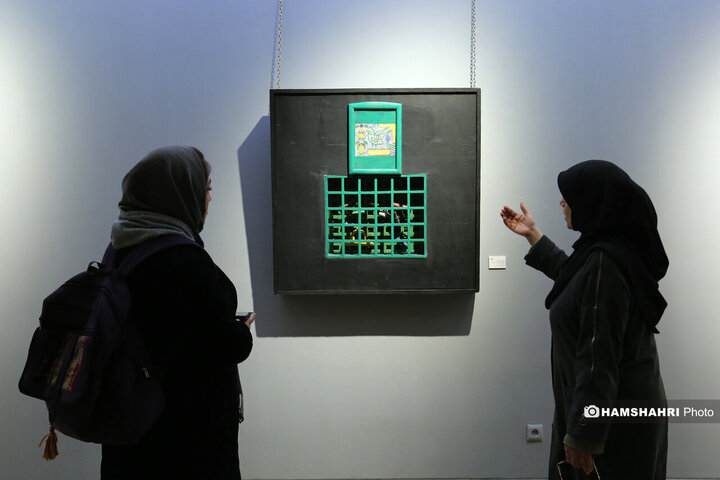 نمایشگاه نقاشی «موج نور» در موزه امام علی